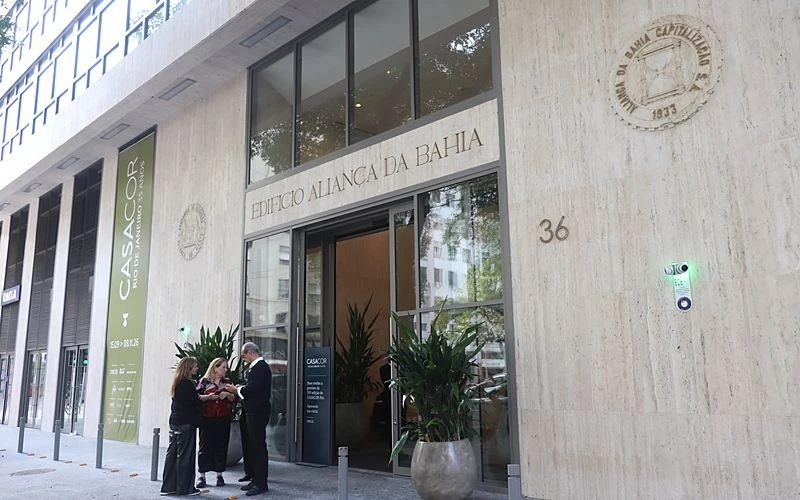 Facade of the building hosting CASACOR Rio 2026 downtown